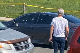 Hiện trường vụ xả súng. (Nguồn: toronto.ctvnews.ca)
