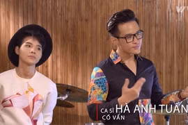 Hà Anh Tuấn là cố vấn của đội Vũ Cát Tường ở mùa giải này. (Ảnh: Ban tổ chức cung cấp)