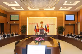 Toàn cảnh buổi toạ đàm. (Ảnh: Trọng Đức/TTXVN)