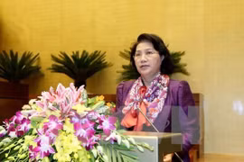 Chủ tịch Quốc hội Nguyễn Thị Kim Ngân. (Nguồn: TTXVN)