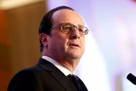 Tổng thống Pháp Francois Hollande. (Ảnh: EPA)
