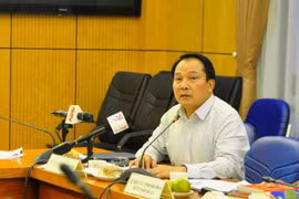 ông Nguyễn Công Khanh - Cục trưởng Cục Hộ tịch, quốc tịch, chứng thực (Bộ Tư Pháp). (Ảnh: Võ Phương/Vietnam+)