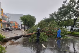 Bão số 4 Noru còn cách đất liền Đà Nẵng-Quảng Ngãi 210km