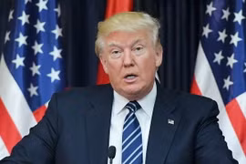 Tổng thống Mỹ Donald Trump. (Ảnh: AFP/TTXVN)