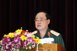 Thượng tướng Trần Đơn, Thứ trưởng Bộ Quốc phòng. (Ảnh: Hoàng Hải/TTXVN)