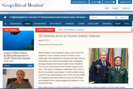 Bài viết đăng trên trang Geopolitical Monitor.