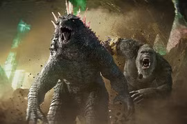 Cảnh trong phim "Godzilla x Kong: The New Empire."
