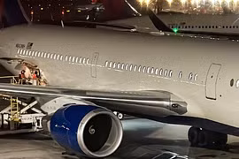 Chiếc máy bay Boeing 767 gặp sự cố. (Nguồn: Getty Images)
