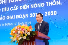 Thứ trưởng Đặng Hoàng An phát biểu tại hội nghị. (Ảnh: Đức Duy/Vietnam+)