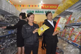 Hàng Việt ngày càng được người tiêu dùng ưa chuộng nhờ đáp ứng mọi phân khúc thị trường. (Ảnh: Đức Duy/Vietnam+)