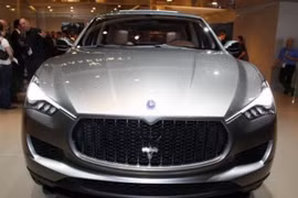 Mẫu Maserati Levante tại Triển lãm ôtô Geneva 2014. (Nguồn: GTSpirit)