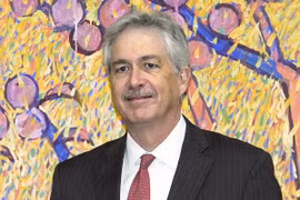 Thứ trưởng Ngoại giao Mỹ William Burns. (Ảnh: Kyodo/TTXVN)