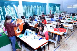 Một trường dạy nghề. (Ảnh minh họa: Anh Tuấn/TTXVN)
