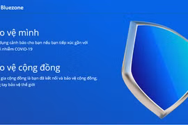 Ứng dụng truy vết người bị COVID-19 Bluezone đạt hơn 1 triệu lượt tải