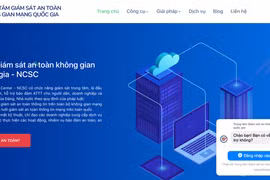  Giao diện website Khonggianmang.vn (Ảnh chụp màn hình)