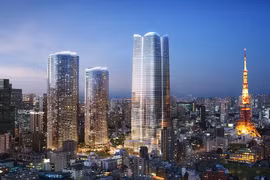 Azabudai Hills Mori JP Tower. (Nguồn: Mori Living)