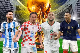 Lịch thi đấu và trực tiếp vòng bán kết FIFA World Cup 2022