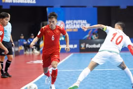 Đội tuyển Việt Nam dừng bước ở tứ kết giải futsal châu Á 2022