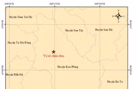 Kon Tum: Huyện Kon Plông xảy ra 4 trận động đất liên tiếp