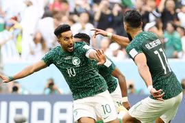 Saudi Arabia gây sốc trước Argentina. (Nguồn: Getty Images)