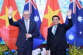 Thủ tướng Phạm Minh Chính chủ trì lễ đón Thủ tướng Australia