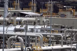 Hệ thống đường ống dẫn khí đốt từ Nga sang châu Âu qua Thổ Nhĩ Kỳ TurkStream. (Ảnh: Anadolu Agency/TTXVN)