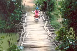 19 cầu treo tại Tuyên Quang đều xuống cấp nghiêm trọng