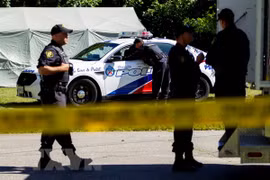 Cảnh sát Canada. (Nguồn: AFP/TTXVN)