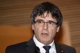 Cựu Thủ hiến Catalonia Carles Puigdemont. (Ảnh: AFP/TTXVN)