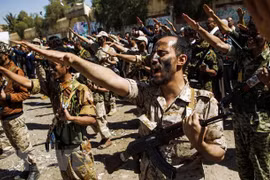 Phiến quân Houthi. (Nguồn: AFP/TTXVN)