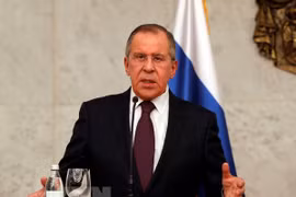 Ngoại trưởng Nga Sergey Lavrov. (Nguồn: THX/TTXVN) 