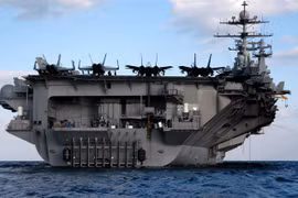 Tàu sân bay USS Harry S. Truman. (Nguồn: Wall Street Journal)
