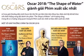 [Infographics] Các hạng mục chính tại giải Oscar lần thứ 90