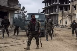 Lực lượng binh sỹ Syria. (Nguồn: AP)