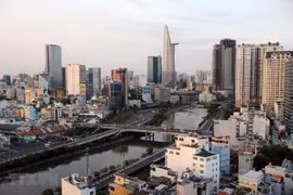 Một góc Thành phố Hồ Chí Minh. (Ảnh: Thành Chung/TTXVN)