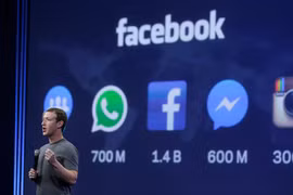 Giám đốc điều hành Facebook, Mark Zuckerberg. (Nguồn: AP)