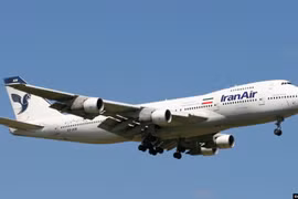 Máy bay của hãng hàng không IranAir. (Nguồn: en.radiofarda.com)