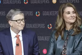 Vợ chồng tỷ phú Bill Gates. (Nguồn: Getty images)