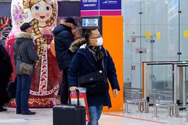 Một du khách Trung Quốc tại Nga. (Nguồn: Getty Images)