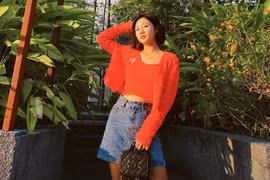 Chi Pu và dàn sao Việt xúng xính áo khoác, cardigan ngày lạnh