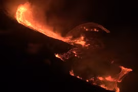 Núi lửa Kilauea. (Nguồn: AP)