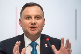 Tổng thống Ba Lan Andrzej Duda. (Ảnh: AFP/TTXVN)
