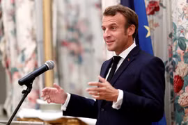 Tổng thống Pháp Emmanuel Macron. (Nguồn: Reuters)