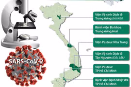 [Infographics] 6 đơn vị được làm xét nghiệm virus SARS-CoV-2