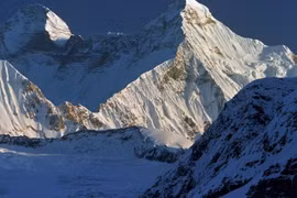 Sông băng Nanda Devi. (Nguồn: PTI)