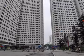 Một dự án chung cư của Tập đoàn Mường Thanh tại Hà Nội. (Ảnh: PV/Vietnam+) 
