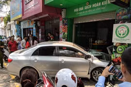 Hiện trường vụ việc (Ảnh: Vietnam+) 