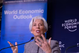 Tổng Giám đốc IMF Christine Lagarde. (Nguồn: THX/TTXVN)