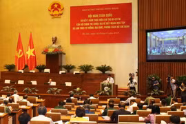 Quang cảnh hội nghị. (Ảnh: Phương Hoa/TTXVN)