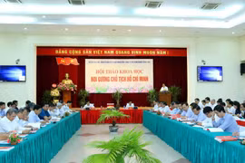 Quang cảnh hội thảo. (Ảnh: Phương Hoa/TTXVN)